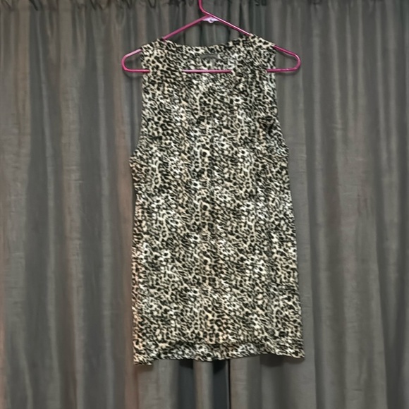Vince Camuto leopard print tank - Picture 1 of 5